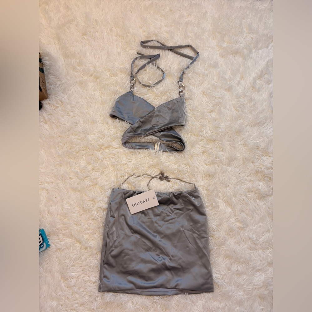 Silver Two-Piece Set